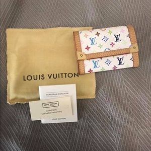 louis vuitton multicolor coin purse